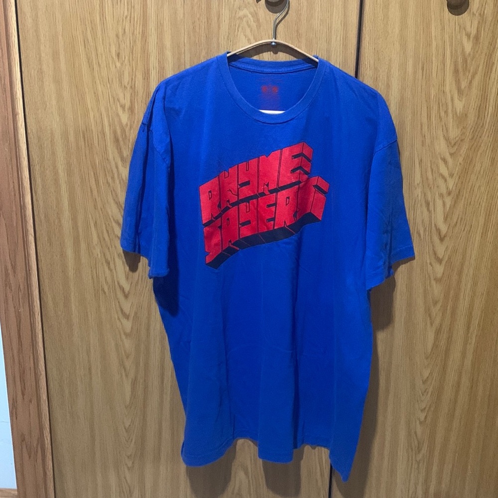 Rhymesayers Blue XXL t shirt. Atmosphere